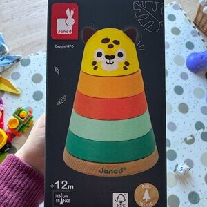 Wooden Stacking Toy - Multicolor